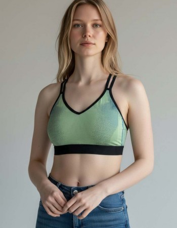Flexoria SoftLift Seamless Spor Sütyeni – Destekleyici, Nefes Alabilir ve Konforlu
